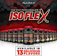 Isoflex 907g (Chocolate) - Топовий ізолят знову в наявності !!!Надходження AllMax - Канада !!!
