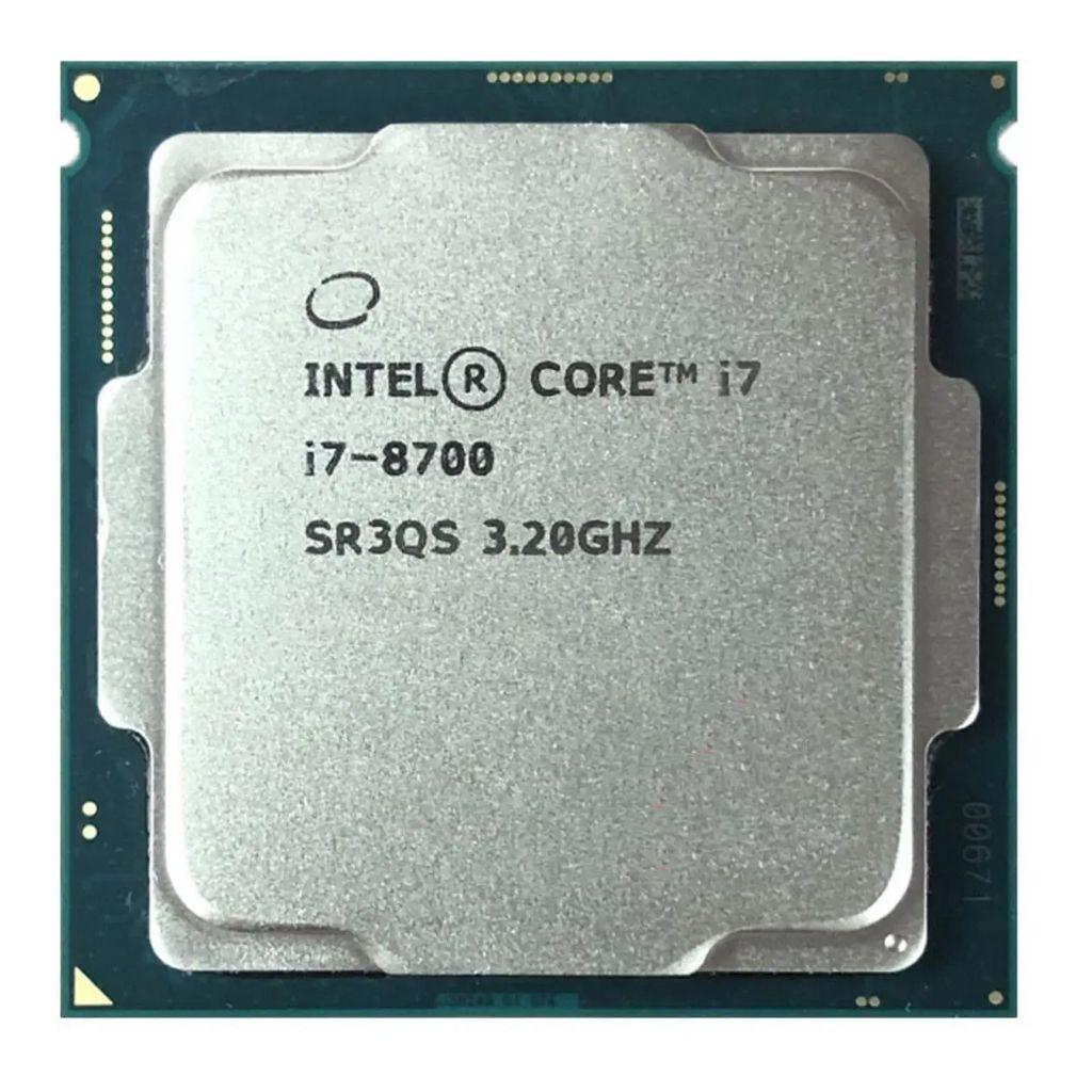 Процессор Intel Core i7-8700 (12M Cache, up to 4.6 Ghz) "Б/У"