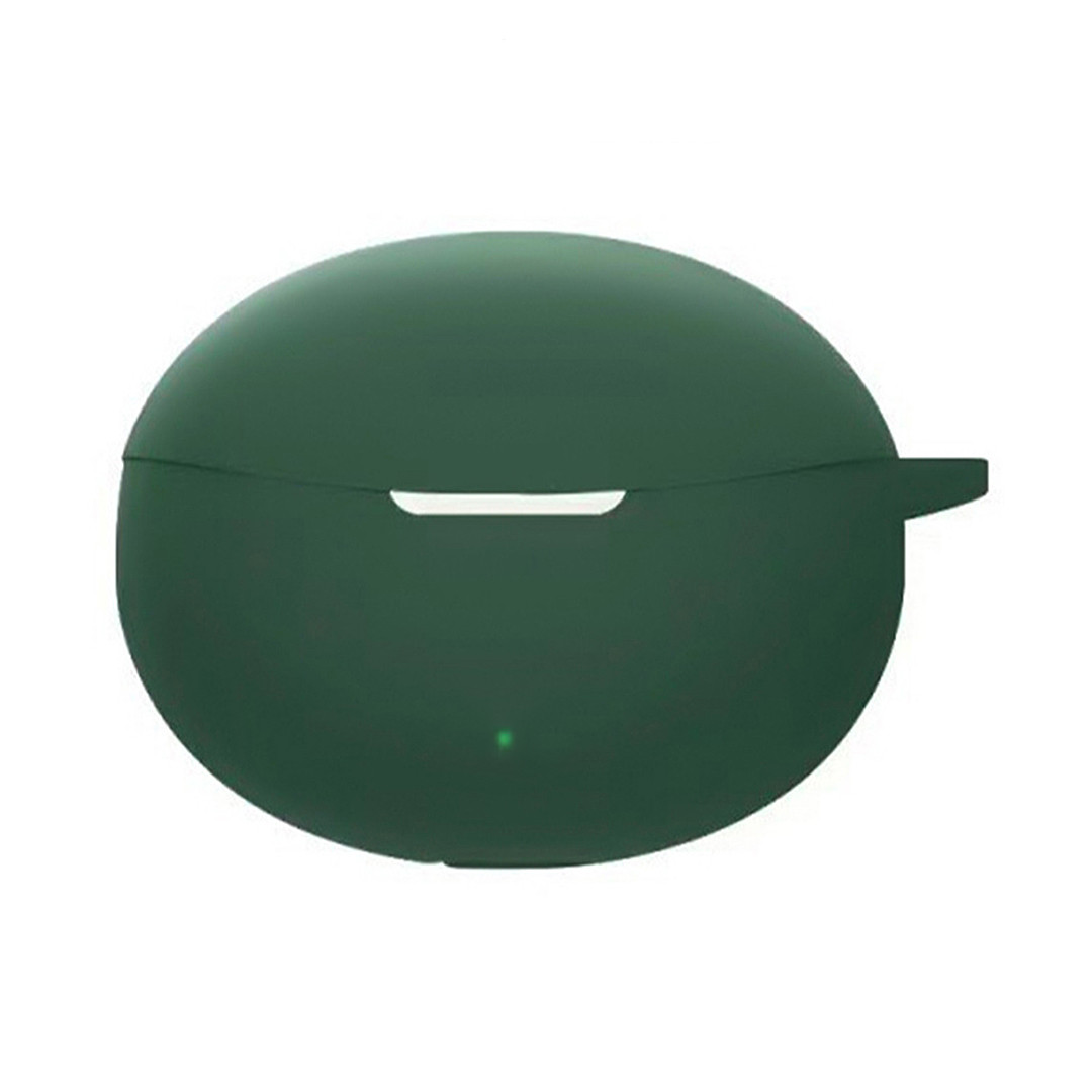 Силіконовий чохол для Oppo Enco Air 3 Pro (ETE51) | чохол + карабін | зелений