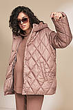 Демісезонна куртка для вагітних NOA OW-33.013 капучино, фото 4