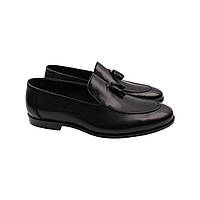Туфлі чоловічі Lido Marinozi Чорні натуральна шкіра 255-22DT 43 SC, код: 7375221