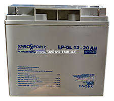 Акумулятор гелевий Logicpower lpm-gl 12v 20ah