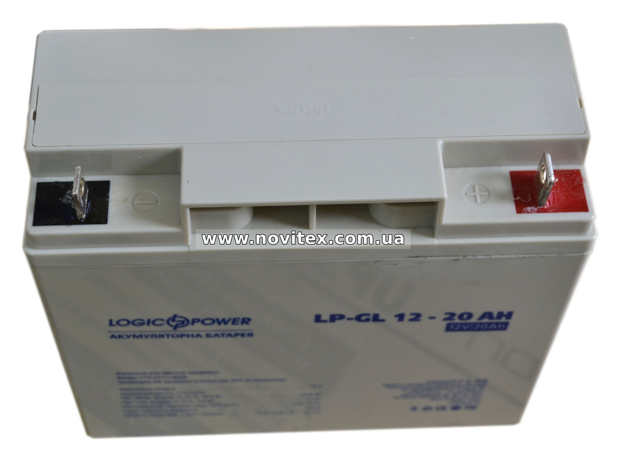 Аккумулятор гелевый Logicpower lpm-gl 12v 20ah - фото 5 - id-p337471717