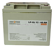 Акумулятор гелевий Logicpower lpm-gl 12v 40ah