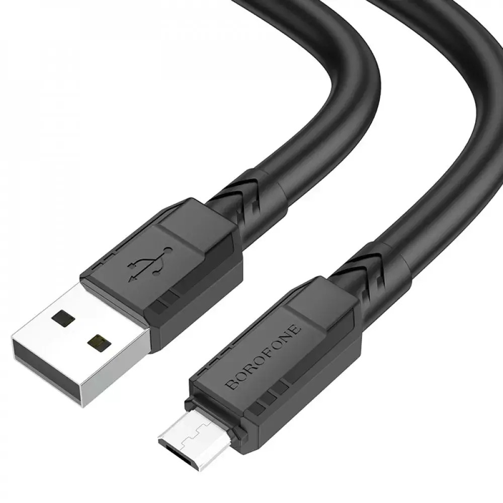 Кабель USB Borofone BX81 Micro 2.4A (1m) Black