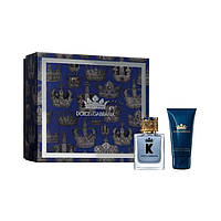 Мужской парфюмированный набор K by Dolce & Gabbana (туалетная вода (50 мл) + бальзам после бритья (50 мл)