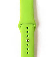 Силиконовый ремешок для умных часов Smart Watch 38/40 (Салатовый) ОПТ / ДРОП