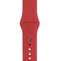 Силиконовый ремешок для умных часов Smart Watch 38/40 (Красный) ОПТ / ДРОП