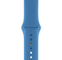 Силиконовый ремешок для умных часов Smart Watch 38/40 (Голубой) ОПТ / ДРОП