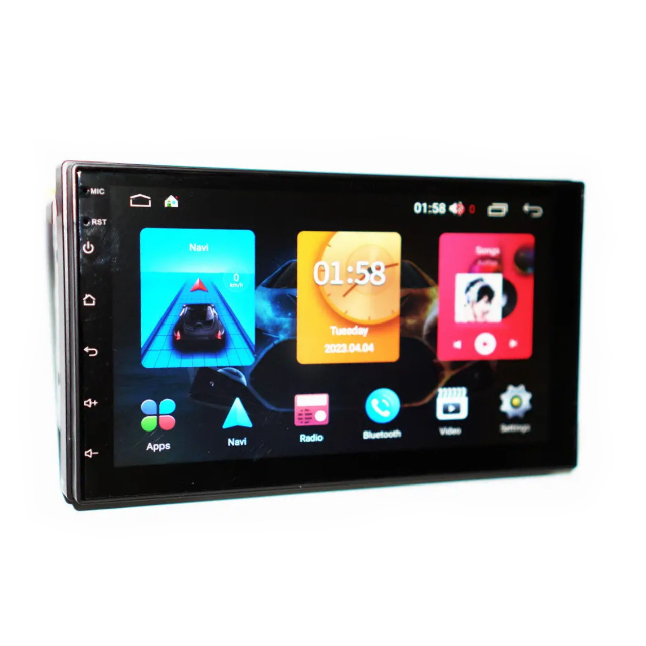 2din автомагнітола CP607 4/32 Гб Adnroid 2дин андроїд магнітолу з короткою базою і 7" екраном, фото 1