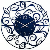 Настінний годинник Glozis Caprice 50 х 50 Синій (B-028) NC, код: 1061557