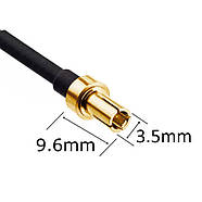 Антена виносна зовнішня TS9 GSM 4G 3G LTE 15 dBi, універсальна 1.5 метра для модемів роутерів, фото 5