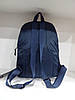 Міський рюкзак легкий для прогулянок синій із кишенею зовні на один відділ спортивний Dolly 845, фото 7