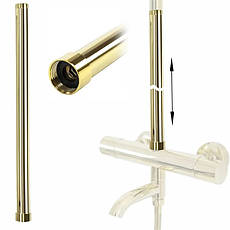 Подовжувач для душового гарнітуру REA GOLD 50 см золотий *