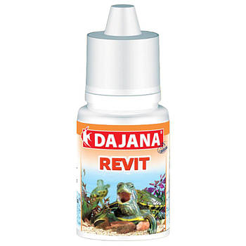 Вітаміни для черепах з кальцієм та йодом Dajana REVIT 20 мл