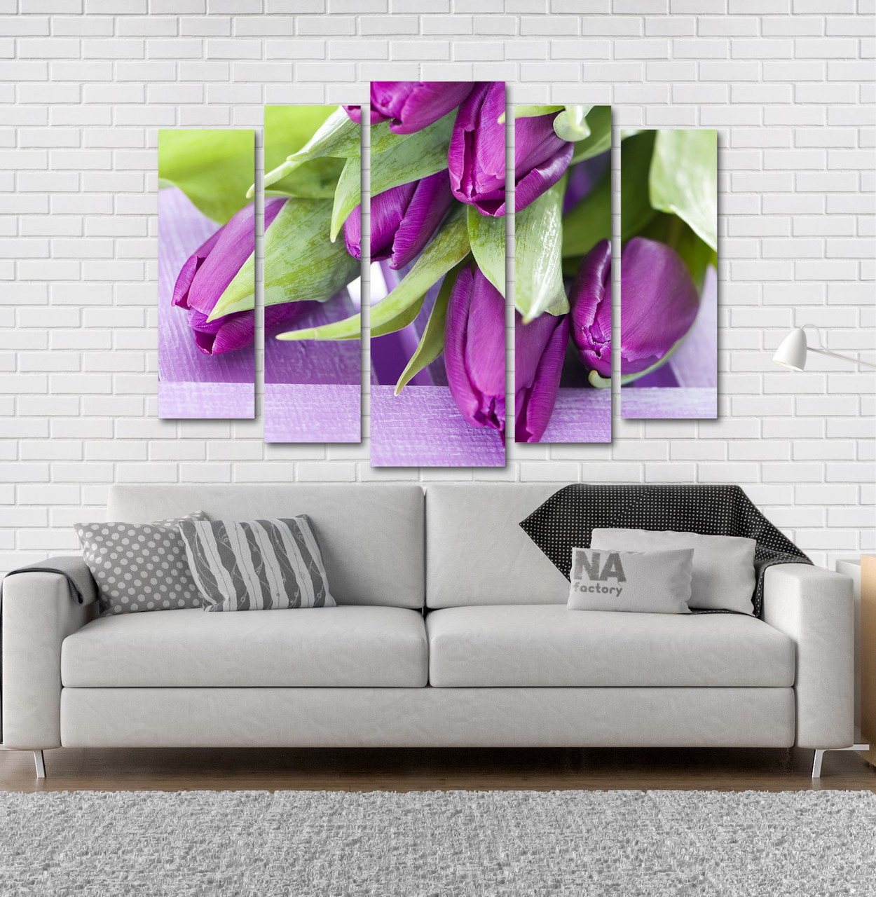 Модульна картина Poster-land Квіти Тюльпани Art-7_5 SC, код: 6502315