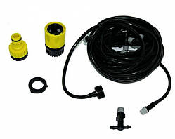 Душ-зрошувач води для тераси та саду Patio Mist Cooling kit Чорний (hub_a7l5wo) NC, код: 6552871