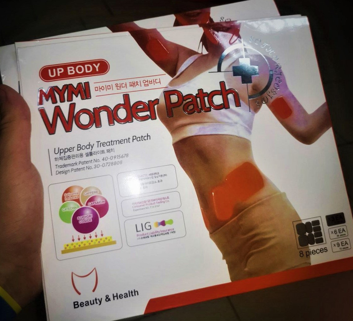 Пластырь для похудения Mymi Wonder Patch up body(5 штук в упаковке) Корейский пластырь для похудения Муми Патч - фото 1 - id-p1956911340