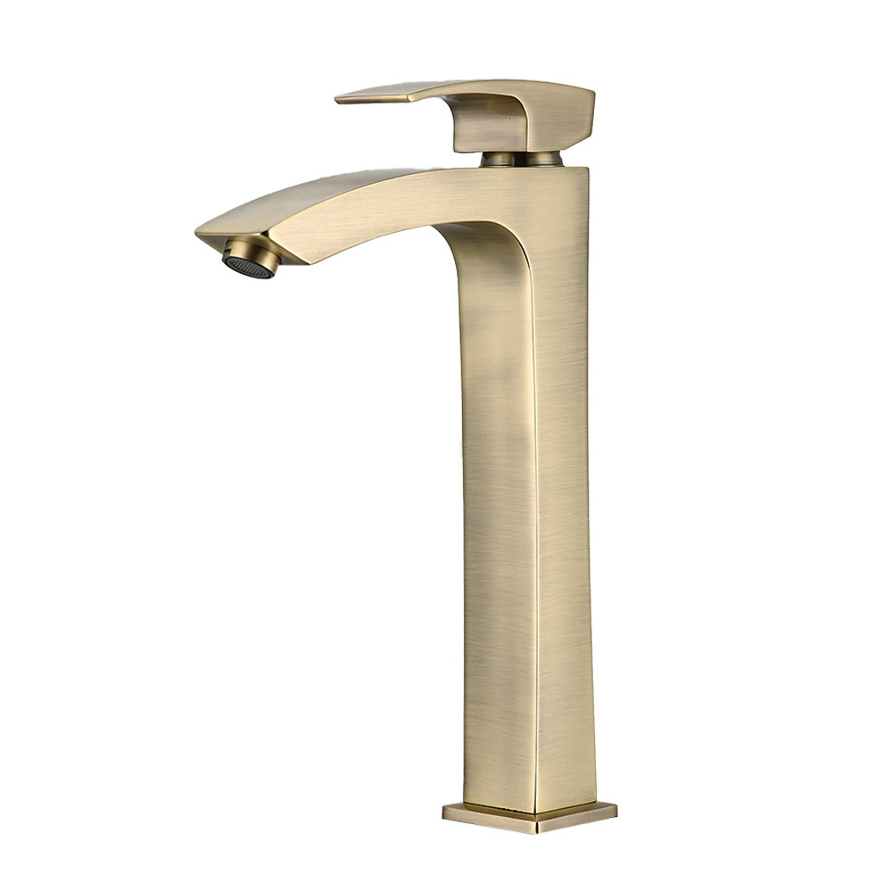 Змішувач високий для умивальника GAPPO G1007-42, бронза, фото 1