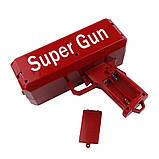 Пістолет стріляючий грошима Super Gun Червоний (hj123473) NC, код: 1528743, фото 2