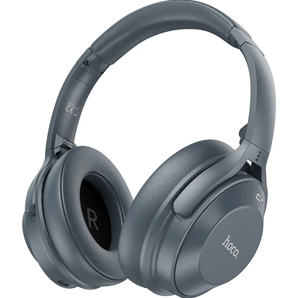 Навушники Bluetooth Hoco W37 Sound Active Noise сині