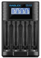 Зарядное устройство автоматическое на 4 аккум. AA,AAA,14500 (1,2 или 1,5 или 3,7V) RABLEX RB408