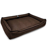 Лежак для собак усіх порід EGO Bosyak Рожка XL 105x80 Коричневий (спальне місце для болю NC, код: 7635066