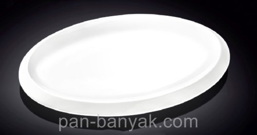 Блюдо овальне без борту Wilmax довжина 30 см фарфор (992640 WL)