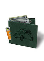 Шкіряний гаманець BermuD Зелений B 30-18Z-14-3 SC, код: 2690822