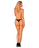 Трусики Obsessive Maderris thong XS/S, фото 3