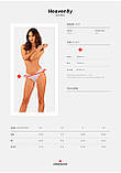 Трусики, белыеі Heavenlly panties Obsessive M/L, фото 8