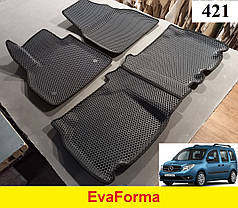 3D килимки EvaForma на Mercedes Citan W415 '12-20, 3D килимки EVA