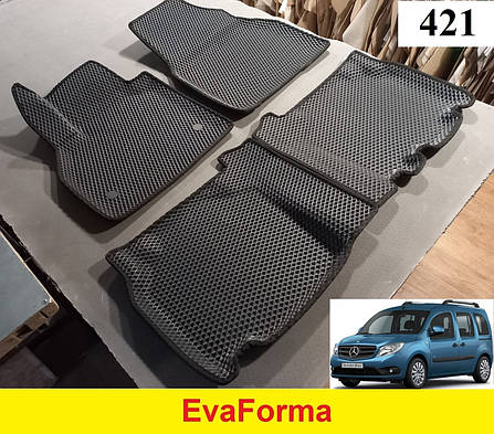 3D килимки EvaForma на Mercedes Citan W415 '12-20, 3D килимки EVA, фото 1