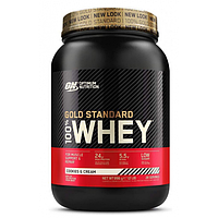 Сывороточный протеин Вэй Голд Стандарт Gold Standart 100% Whey Optimum Nutrition 900g вкус Печенье с кремом