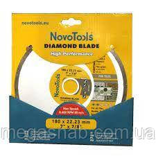 Диск алмазний Novo Tools турболоволна Basic 180*7*22.23 мм, фото 1