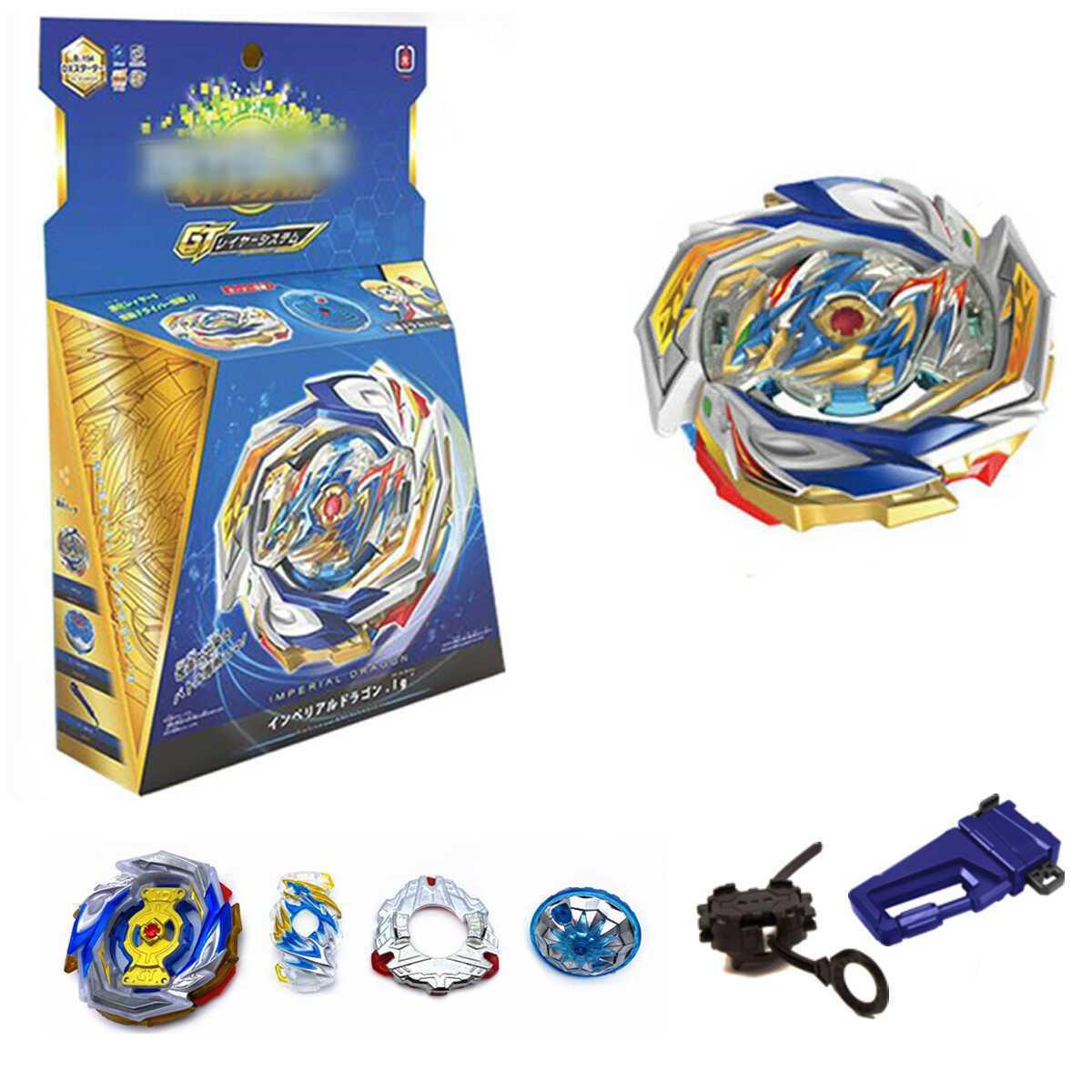 Beyblade B-154 Imperial Dragon (вовчок бейблейд Імперіал Драгон B154 - Імперський Дракон) + лаунчер, фото 1
