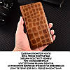 Чохол для XIAOMI Redmi NOTE 9 Pro з натуральної шкіри протиударний магнітний книжка з підставкою "QUALINO", фото 7