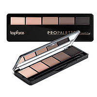 TopFace тени для век 5-цветные "Pro Palette Eyeshadow" PT501 №06