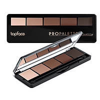 TopFace тени для век 5-цветные "Pro Palette Eyeshadow" PT501 №08