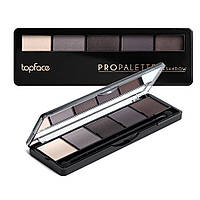 TopFace тени для век 5-цветные "Pro Palette Eyeshadow" PT501 №16