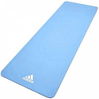 Коврик для йоги Yoga Mat Adidas ADYG-10100GB, голубой 176 х 61 х 0,8 см, World-of-Toys