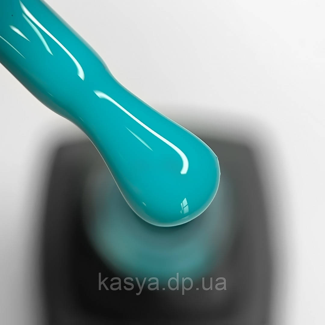 Гель лак MOON FULL Breeze Color Gel Polish New № 420, блакитна бірюза емаль 8 мл