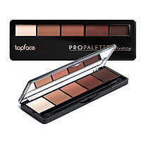 TopFace тени для век 5-цветные "Pro Palette Eyeshadow" PT501 №18