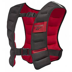 Обважнювач жилет Strength Series Weight Vest Reebok RAWT-11280 чорний, червоний 3 кг, Land of Toys