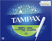 Тампоны Tampax Super с аппликатором 3 капли 18 шт (8006540716625)