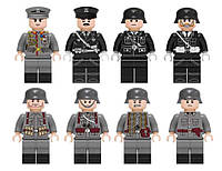 Фігурки чоловічки військові німці друга світова солдати вермахт СС