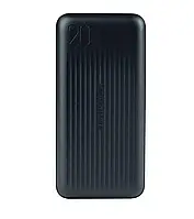 УМБ Power bank 20000 mAh 2 USB 5 V з ударостійким корпусом і дисплеєм, Мобільний зарядний пристрій для телефона