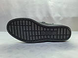 Комфортні зимні чорні напівчоботи-чоботи на танкетці Romax, фото 6