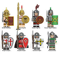 Міні фігурки чоловічки римляни спартанці греки воїни античності лицарі