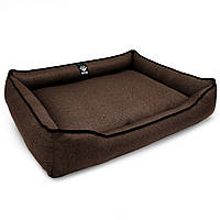 Лежак для собак усіх порід EGO Bosyak Рігожка L 90x75 Коричневий (спальне місце для великих NC, код: 7635063